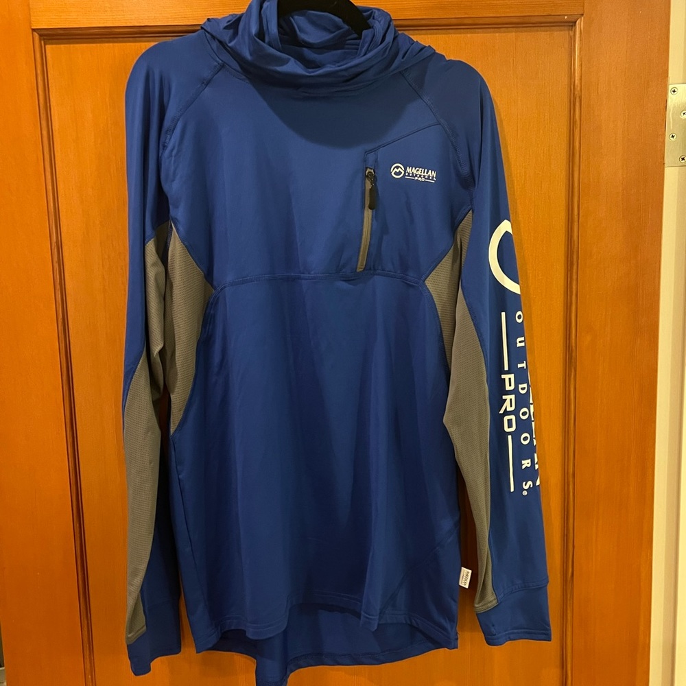 Magellan fishing shirt with hood